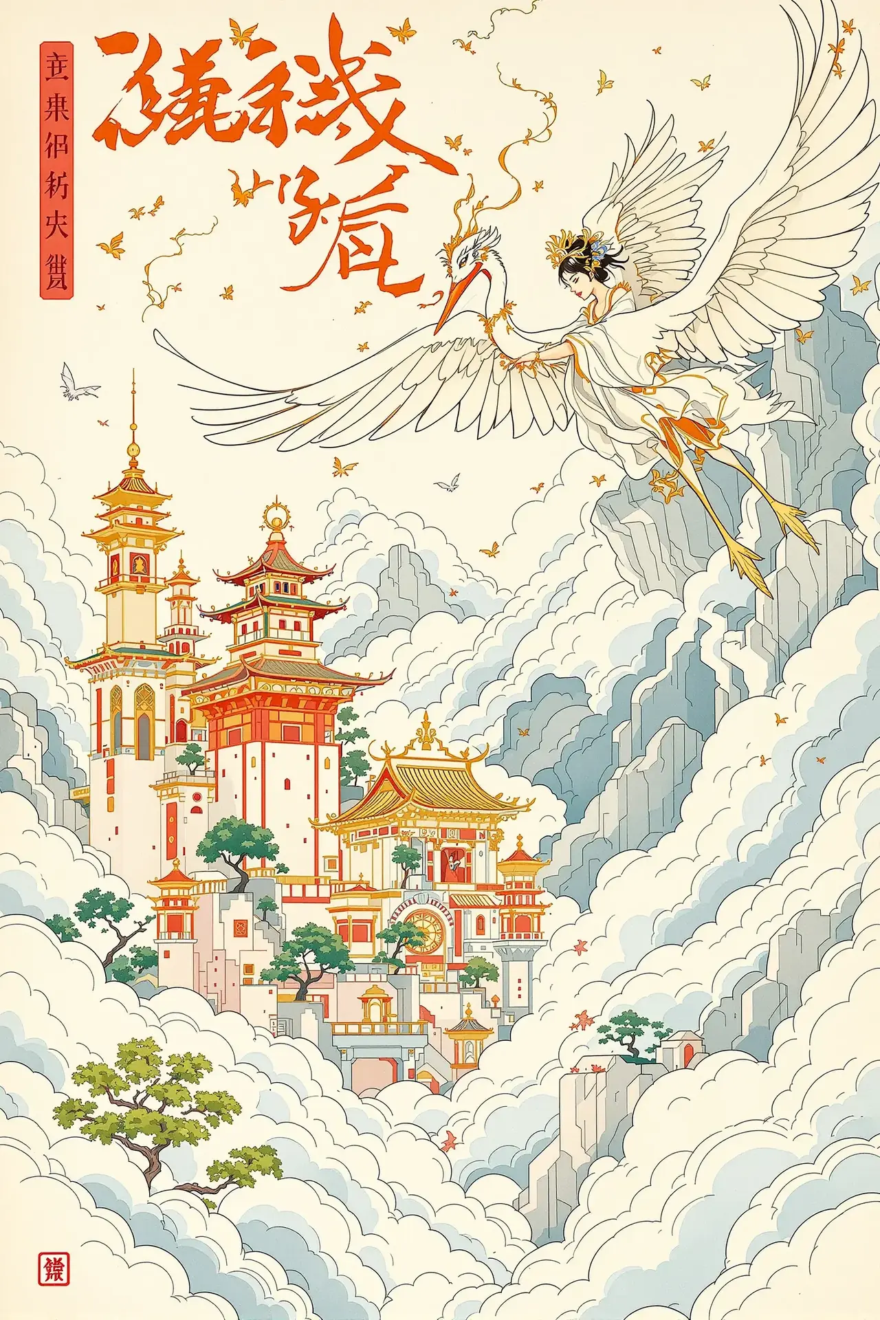 云中仙居 漫画封面