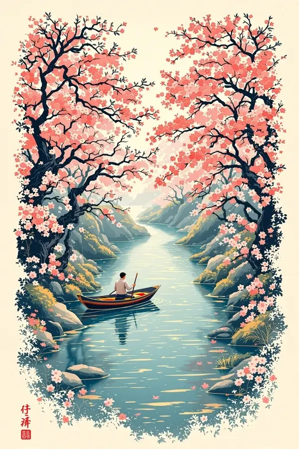 桃花源记 漫画封面